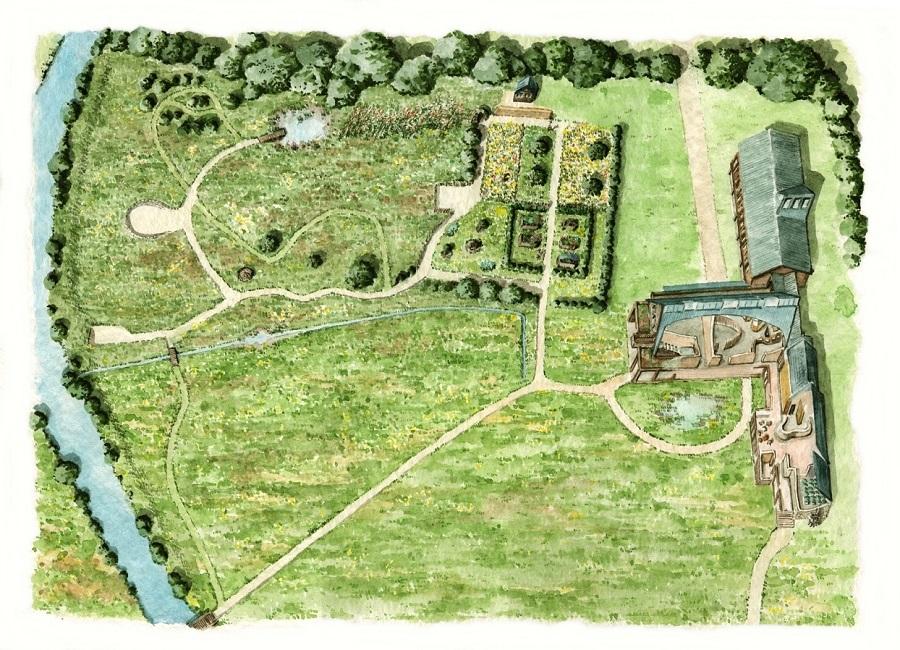 Site d'accueil des Ponts d'Ouve, vue plus resserrée
