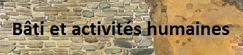 bâti et activités humaines