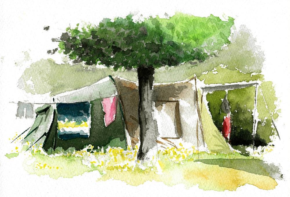 Camping bagnoles 1000