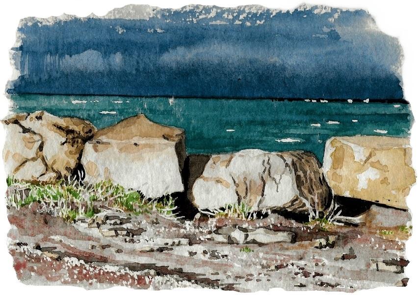 Gros temps sur la mer gamma