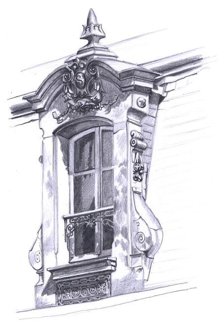 Lucarne à Bayeux