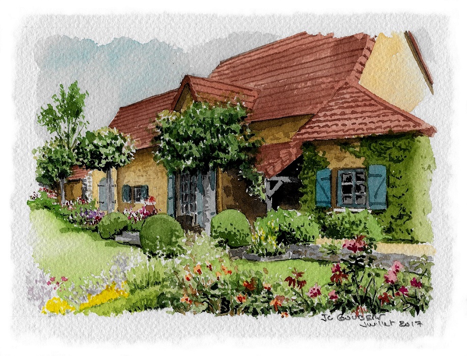 Maison jardin