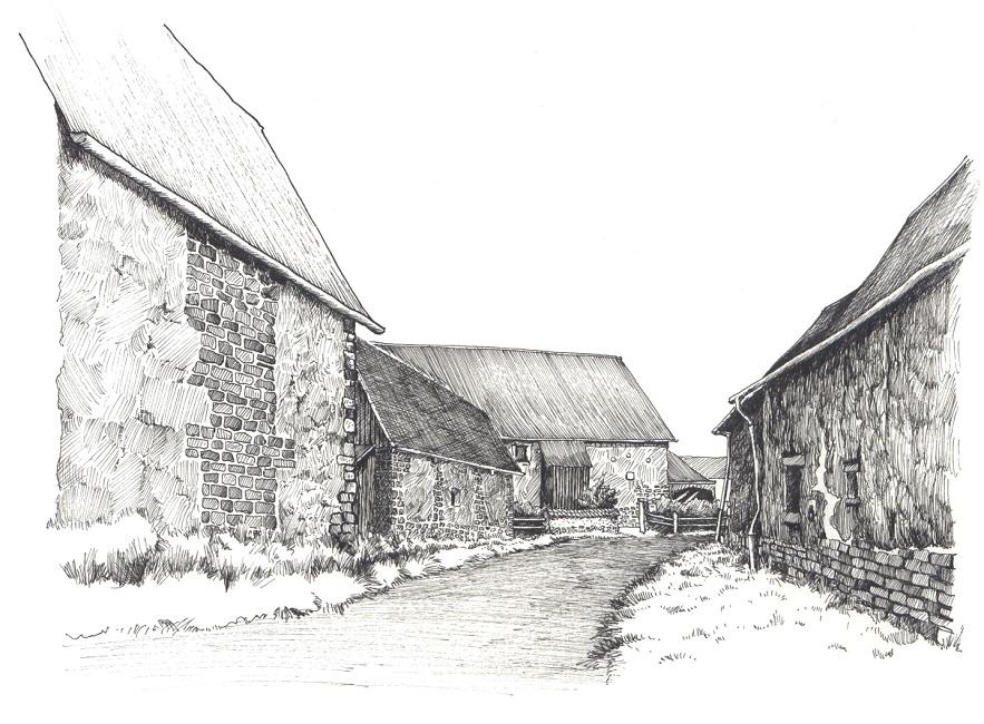 Maisons de bourg en terre