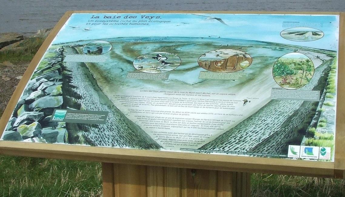 Table de paysage de la Pointe de Brévands